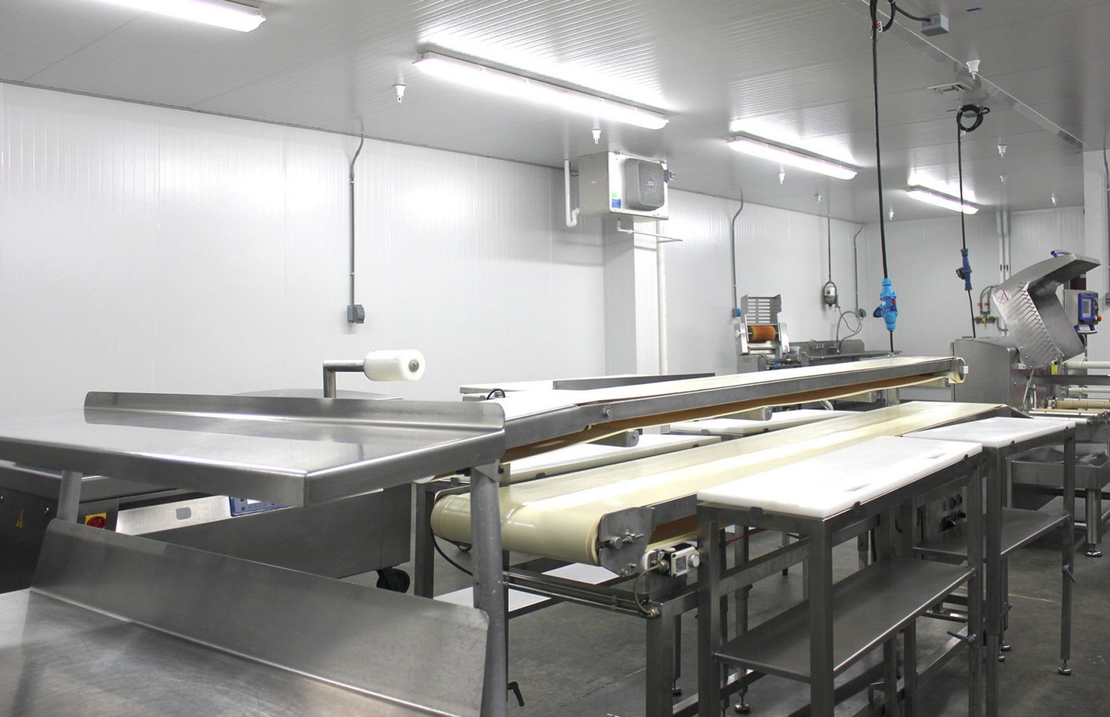 Seaborn Food Processing hall +8°c temperature controlled food preparation